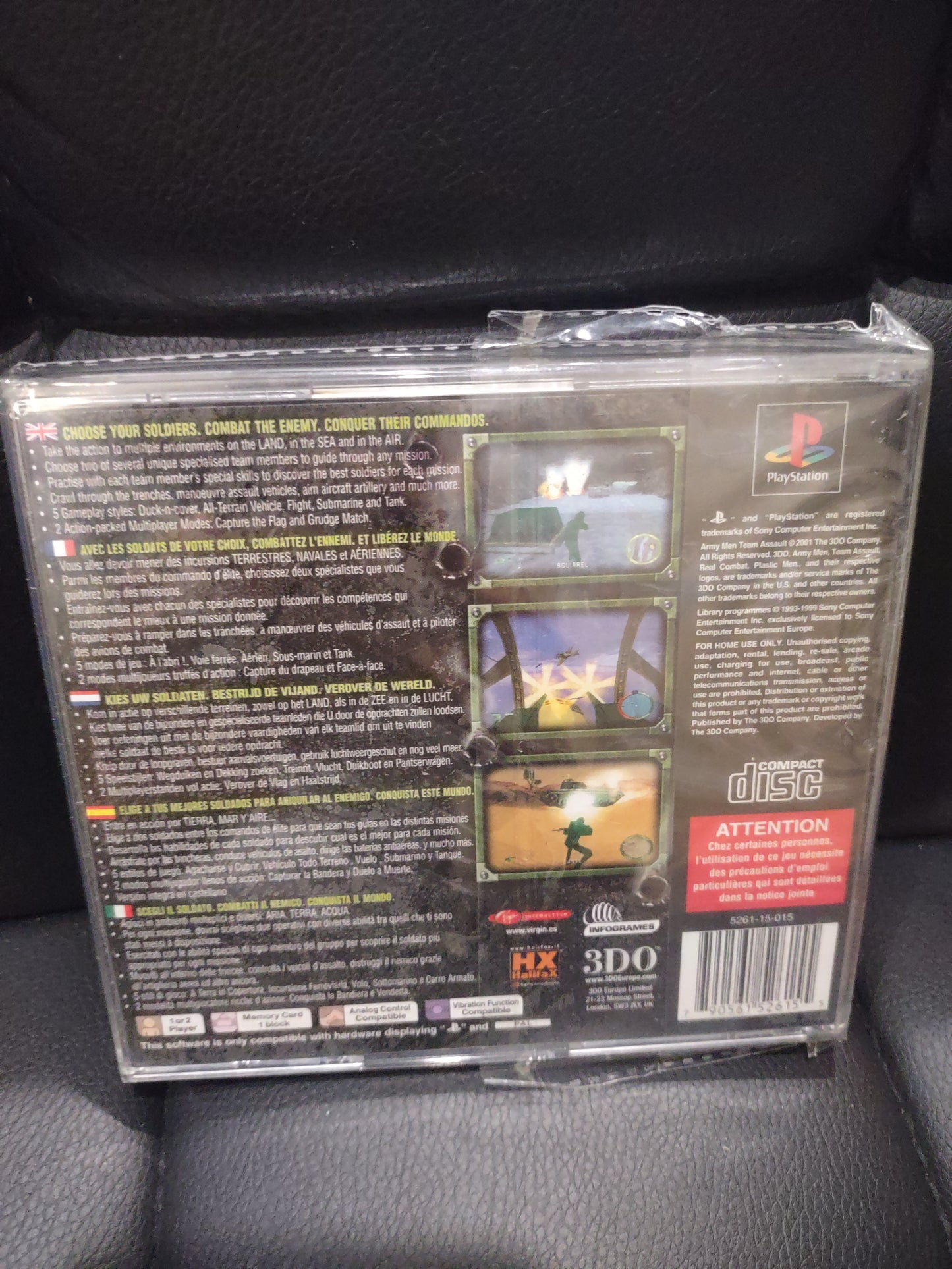 Gioco PlayStation PS1 army men team assault