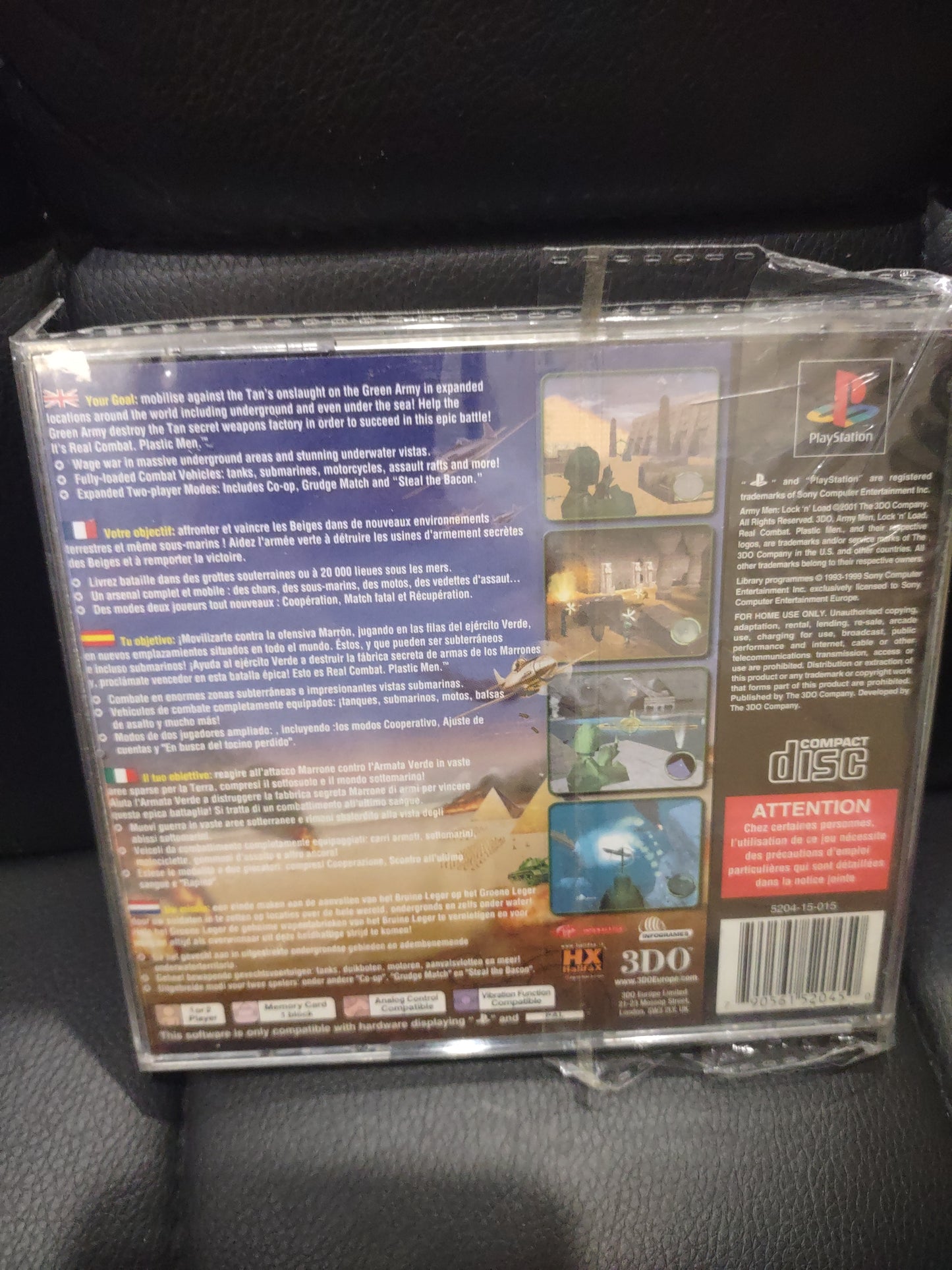 Gioco PlayStation PS1 army men lock n load