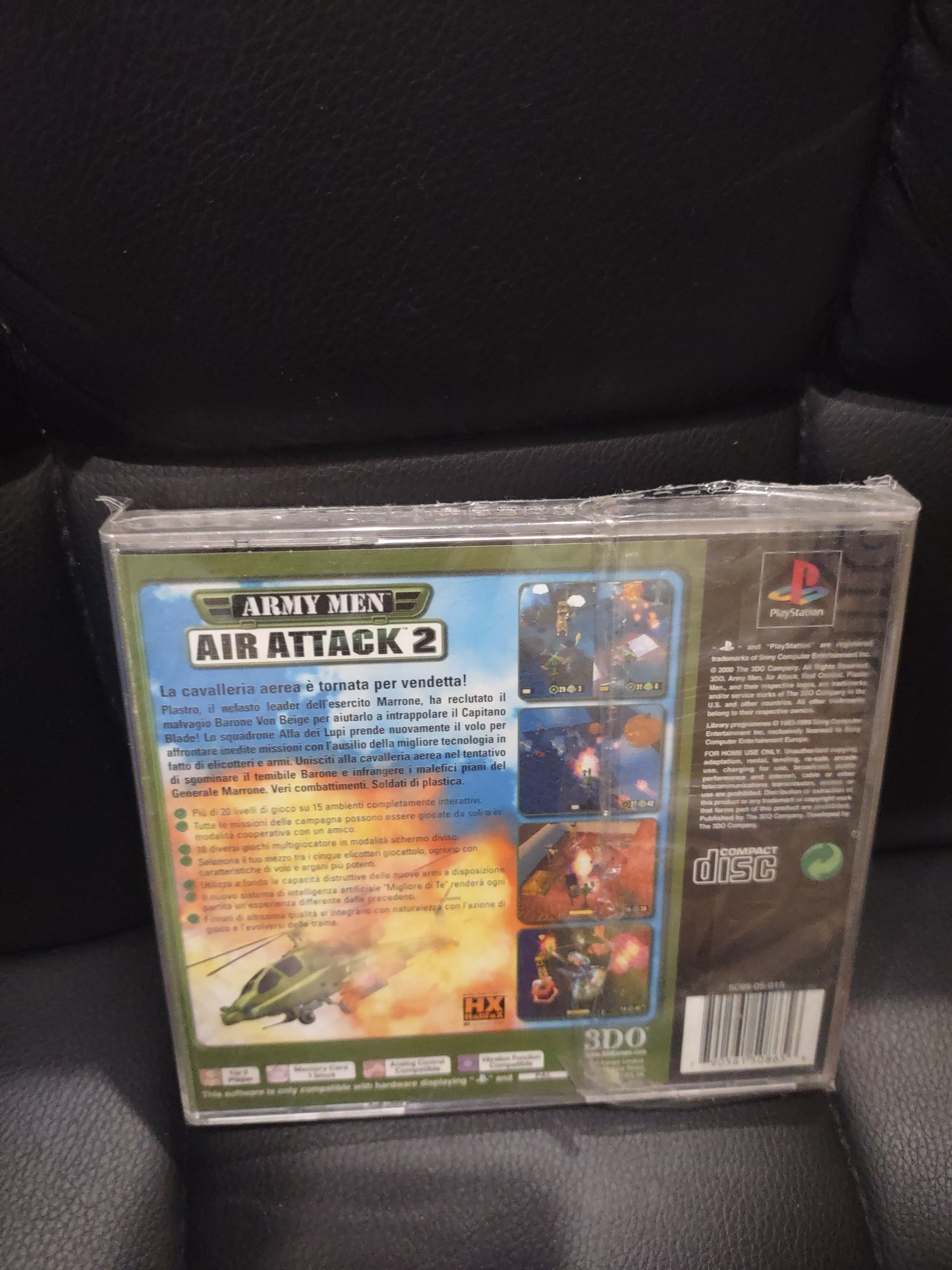 Gioco PlayStation PS1 army men air Attack 2