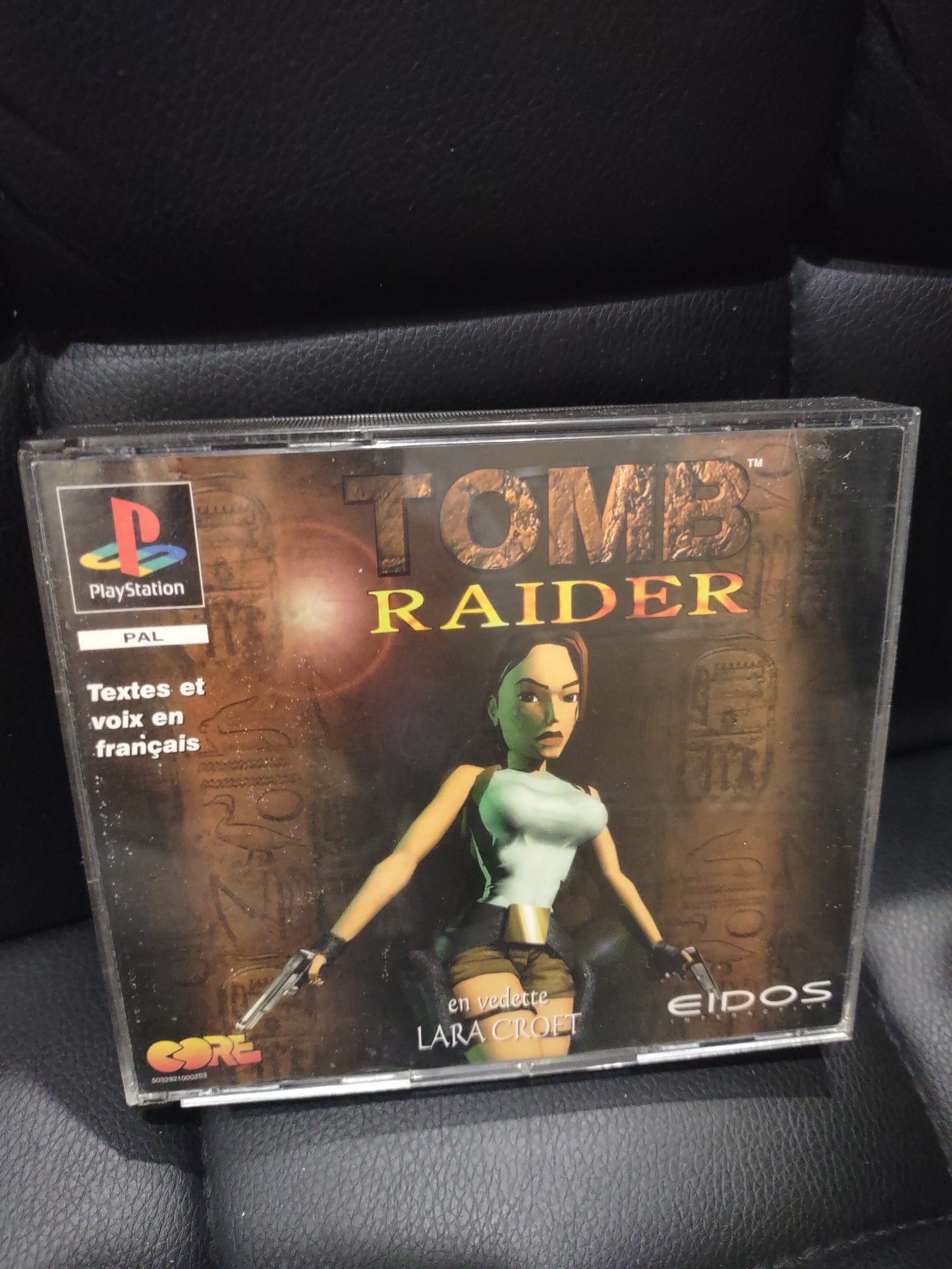 Gioco PlayStation PS1 tomb Raider 1 big box