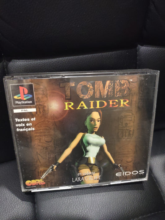 Gioco PlayStation PS1 tomb Raider 1 big box