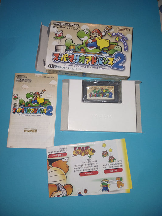 Gioco Nintendo Gameboy Advance GBA Super Mario world 2 jap