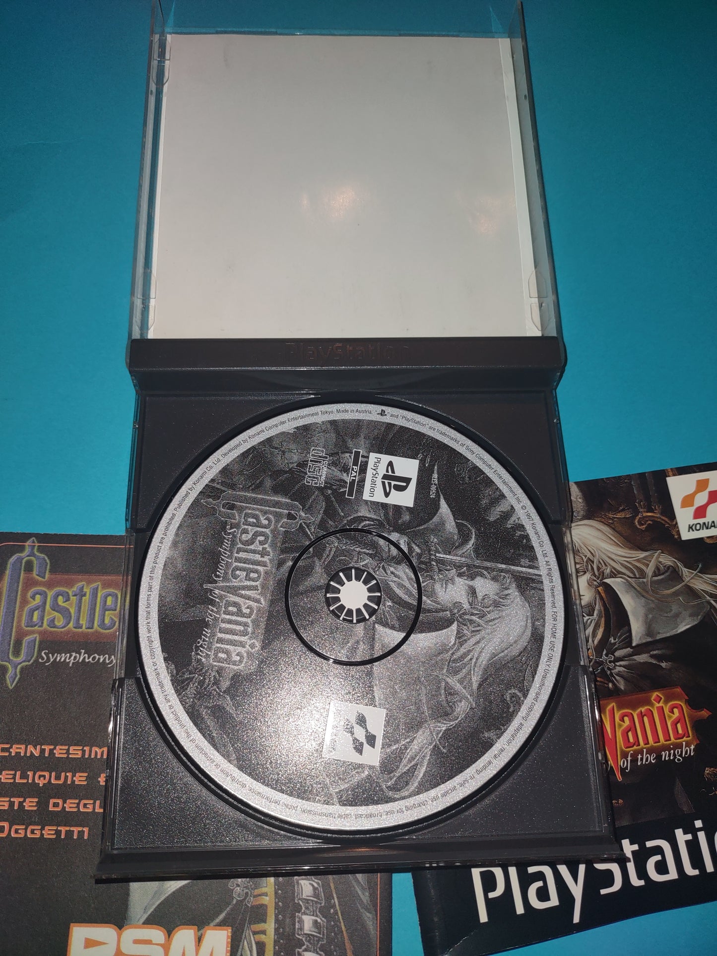 Gioco PlayStation PS1 Castlevania konami Symphony of the night ita