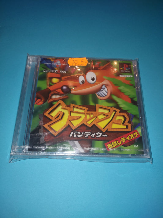 Gioco PlayStation PS1 Japan crash Bandicoot
