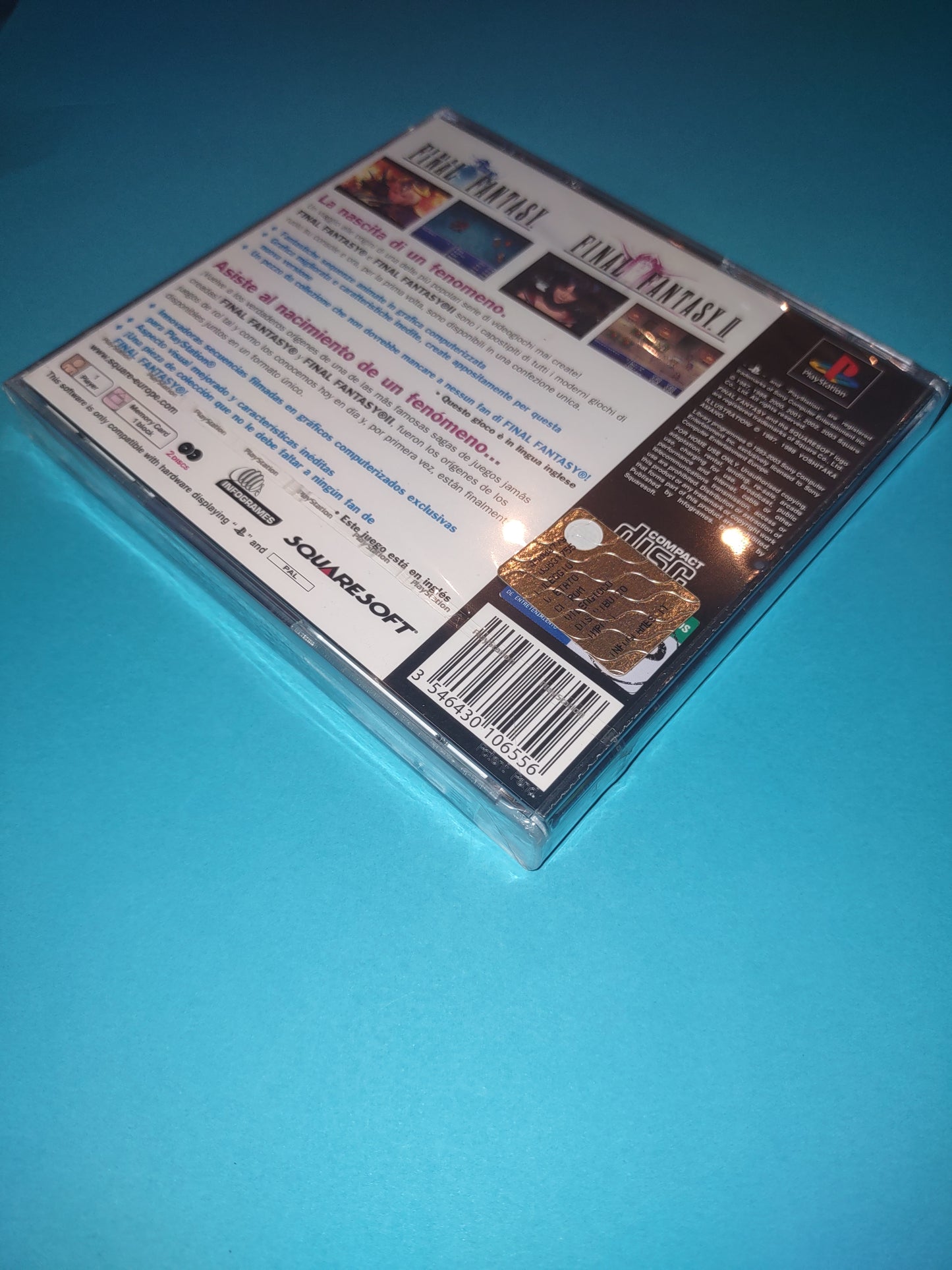 Gioco PlayStation PS1 final Fantasy origins ita sigillato sealed