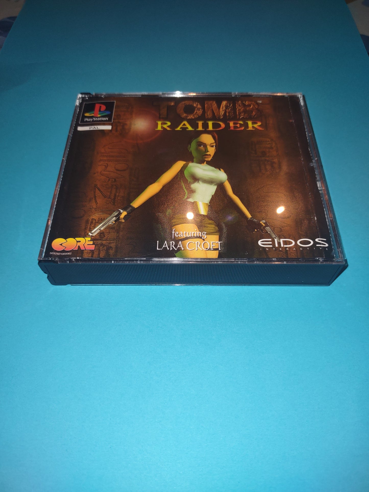 Gioco PlayStation PS1 big box ita tomb Raider 1 PAL
