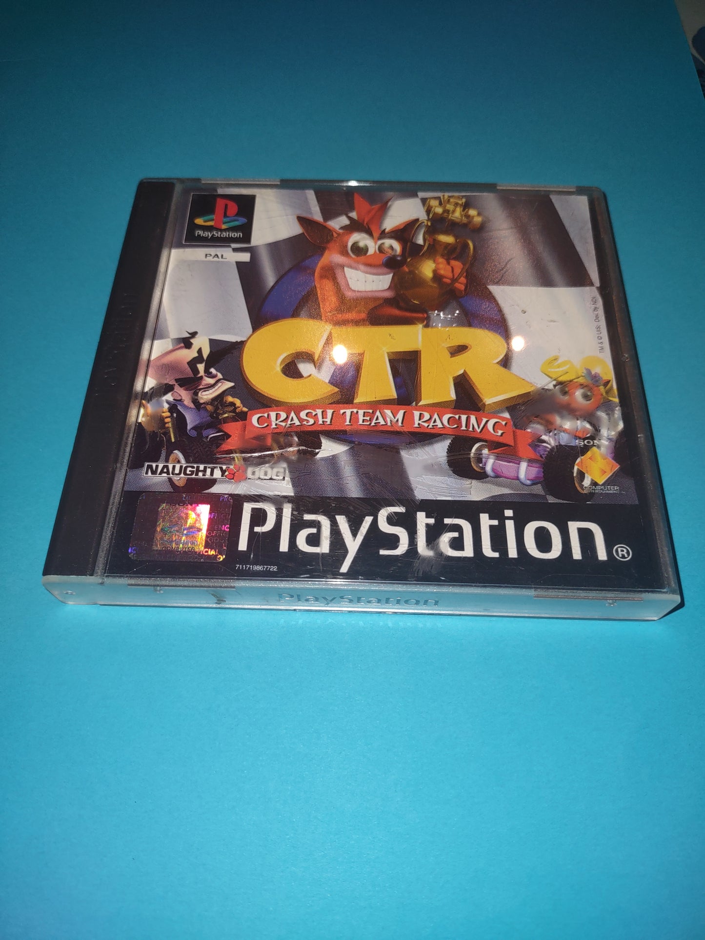 Gioco PlayStation PS1 CTR crash team racing