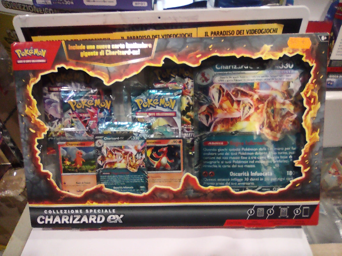 Pokémon collezione speciale Charizard ex carte collezionabili Nintendo itabox