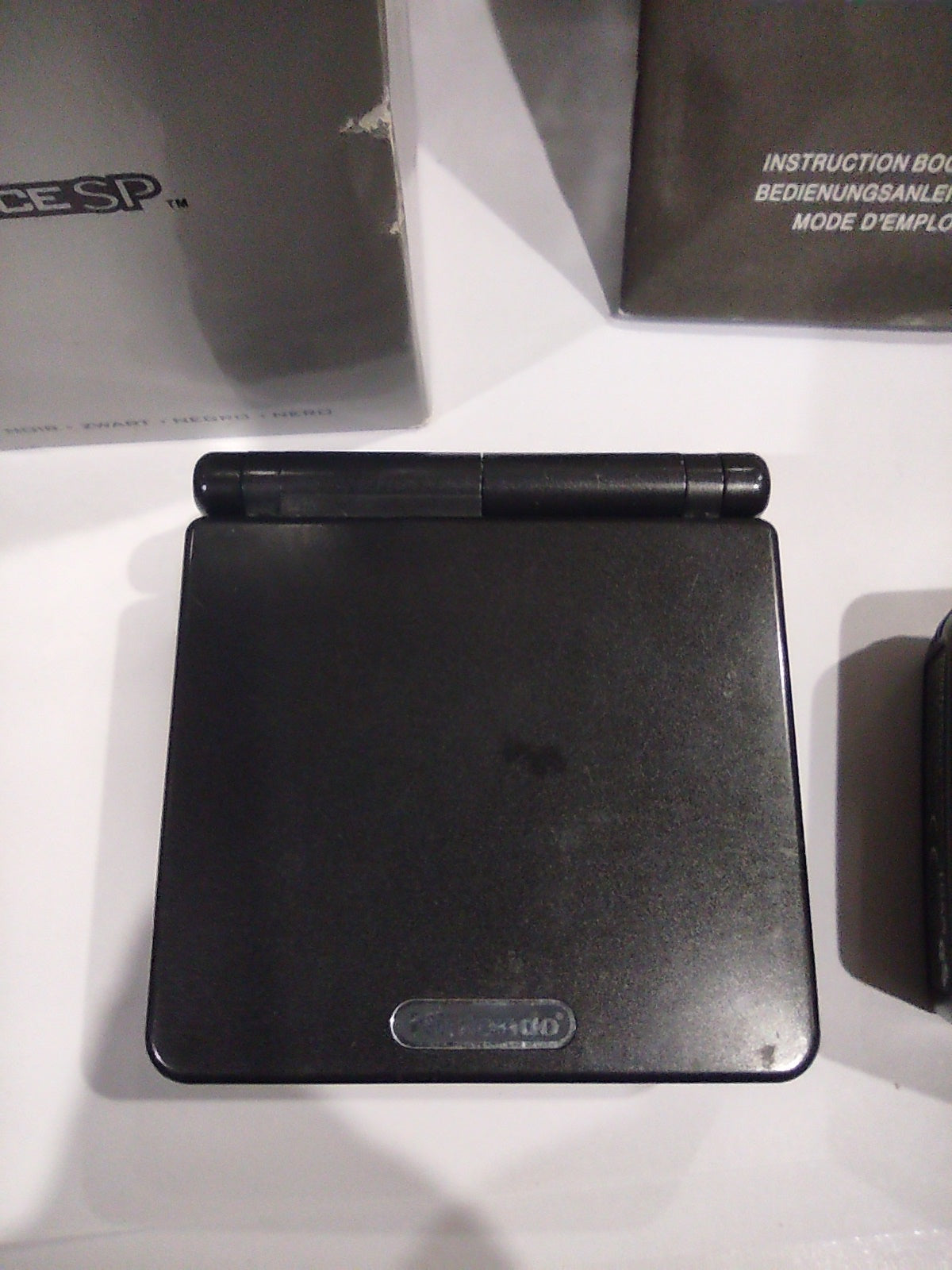 Console Gameboy SP Advance black con scatola istruzioni