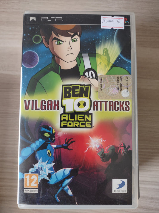 Gioco psp ben 10 alien force vilgax