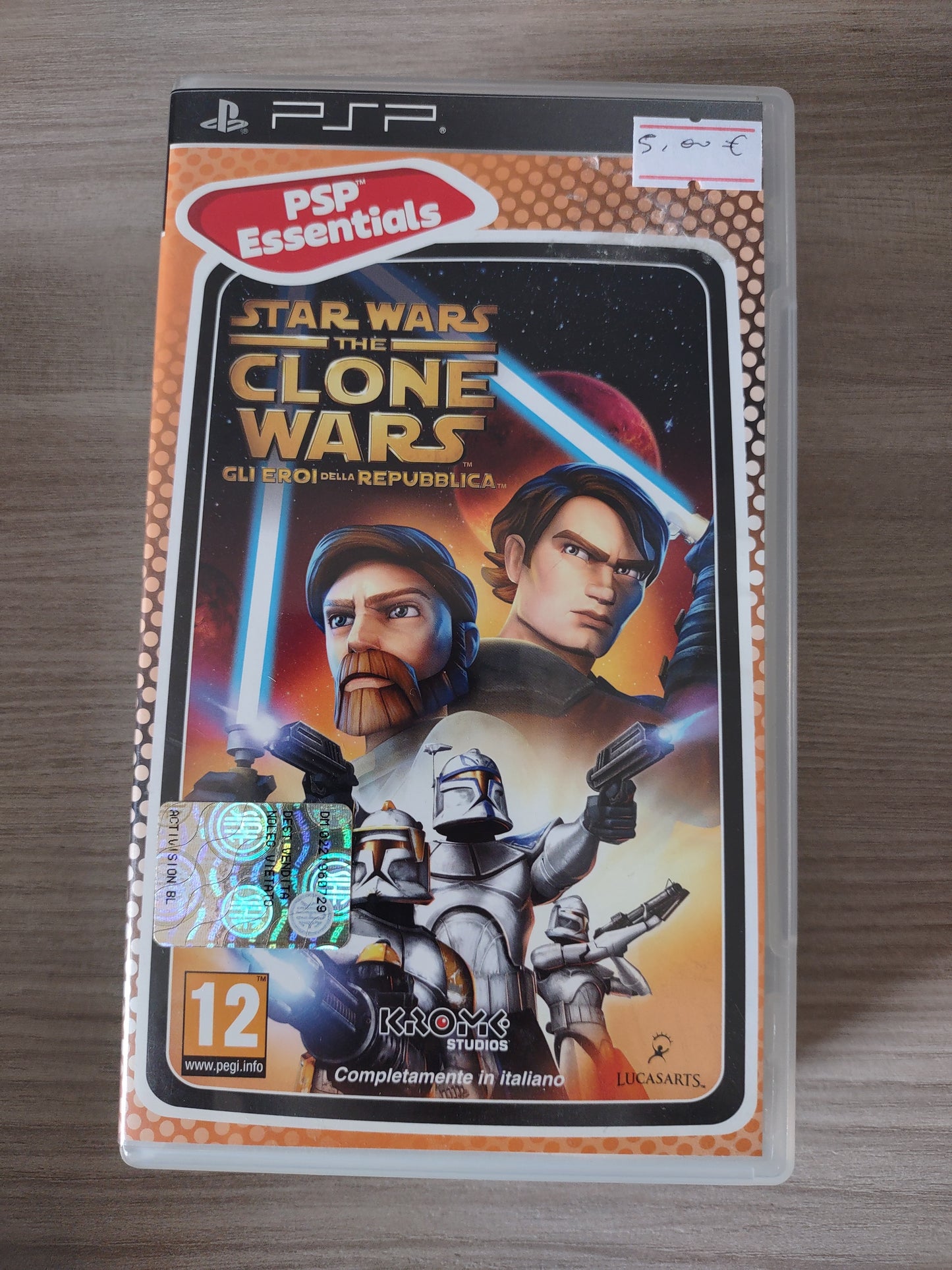 Gioco psp star wars clone wars