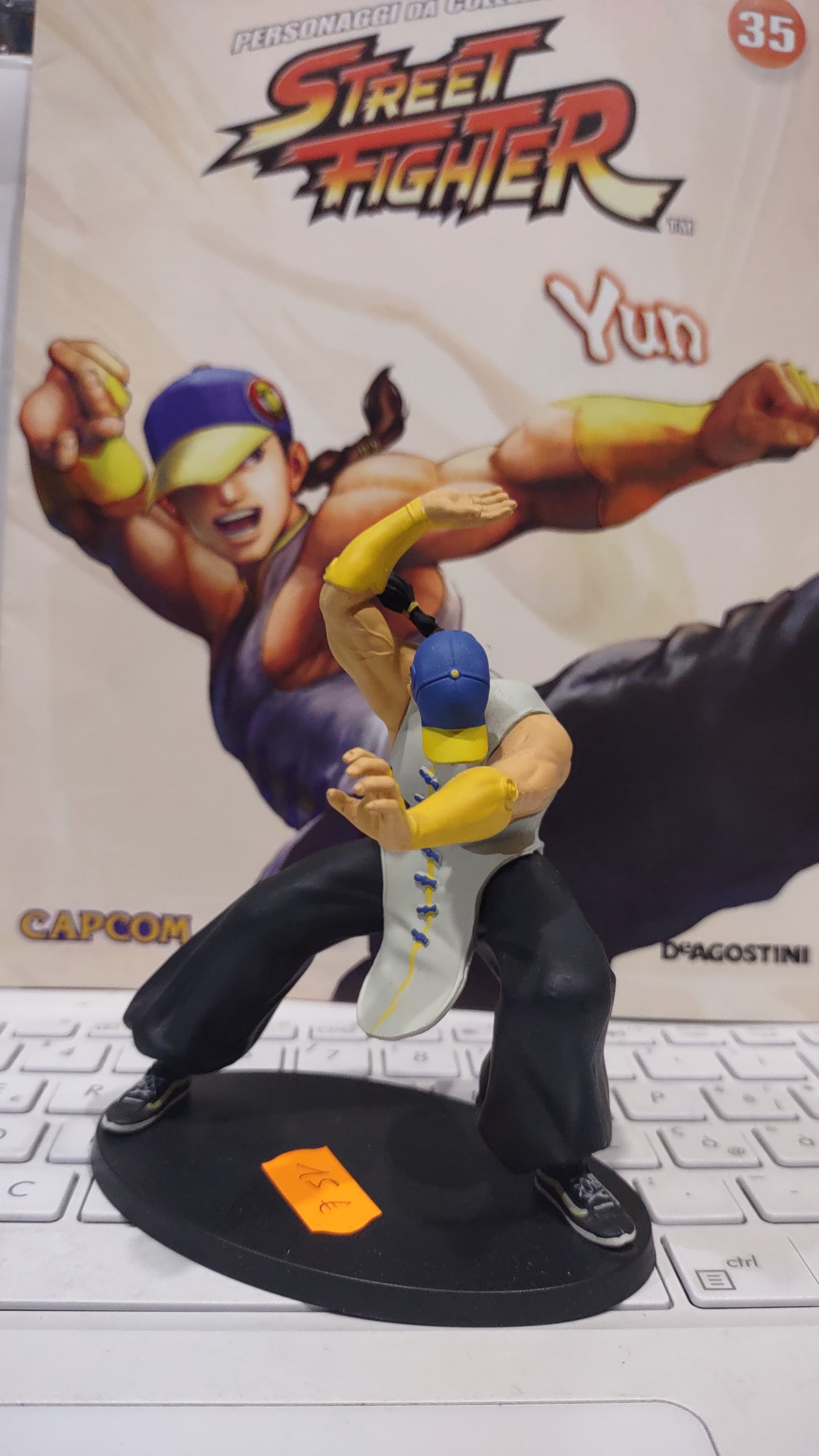 Action figure street fighter Yun de Agostini capcom