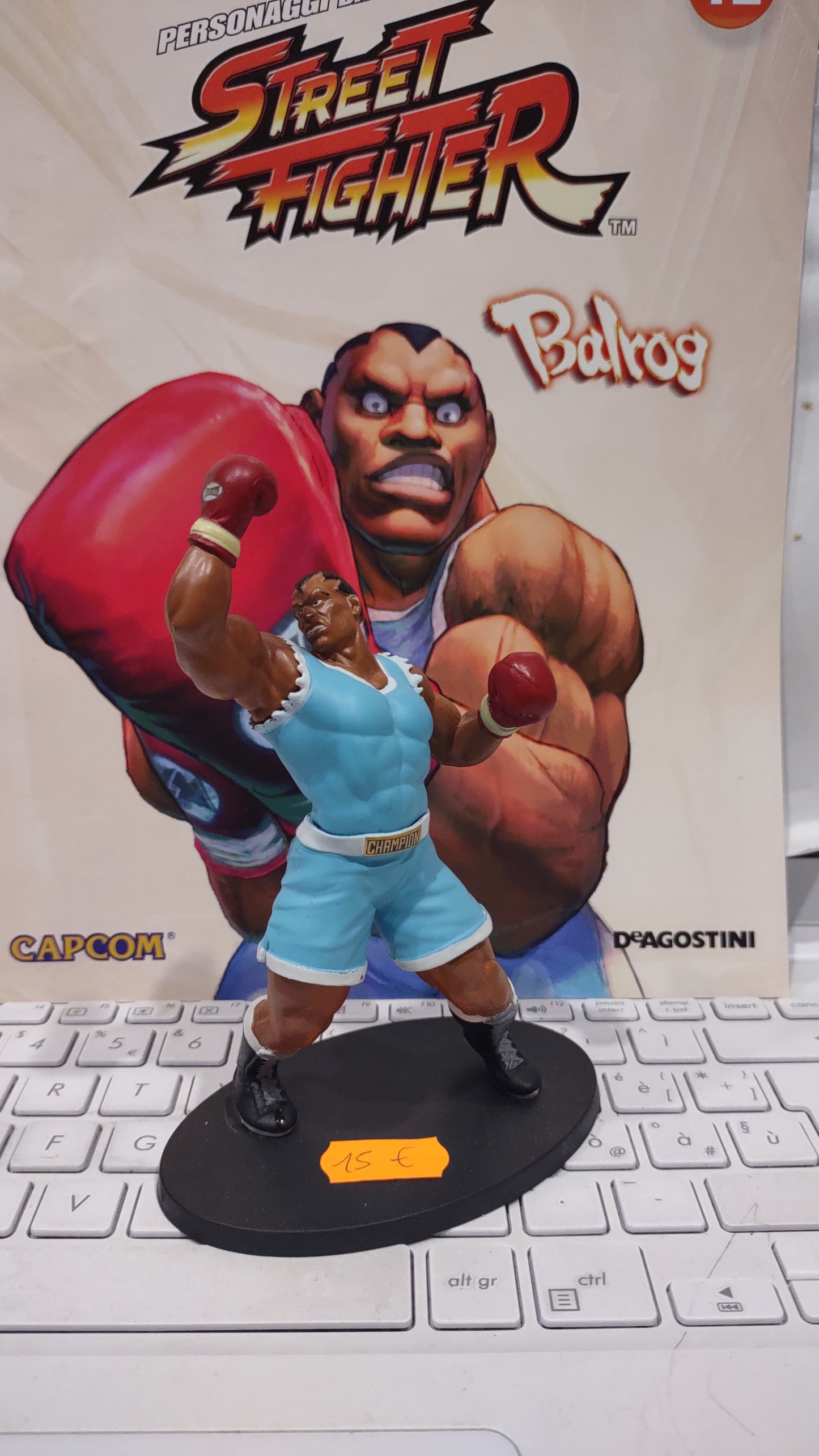 Action figure street fighter balrog de Agostini capcom