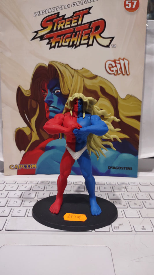 Action figure street fighter gill de Agostini capcom