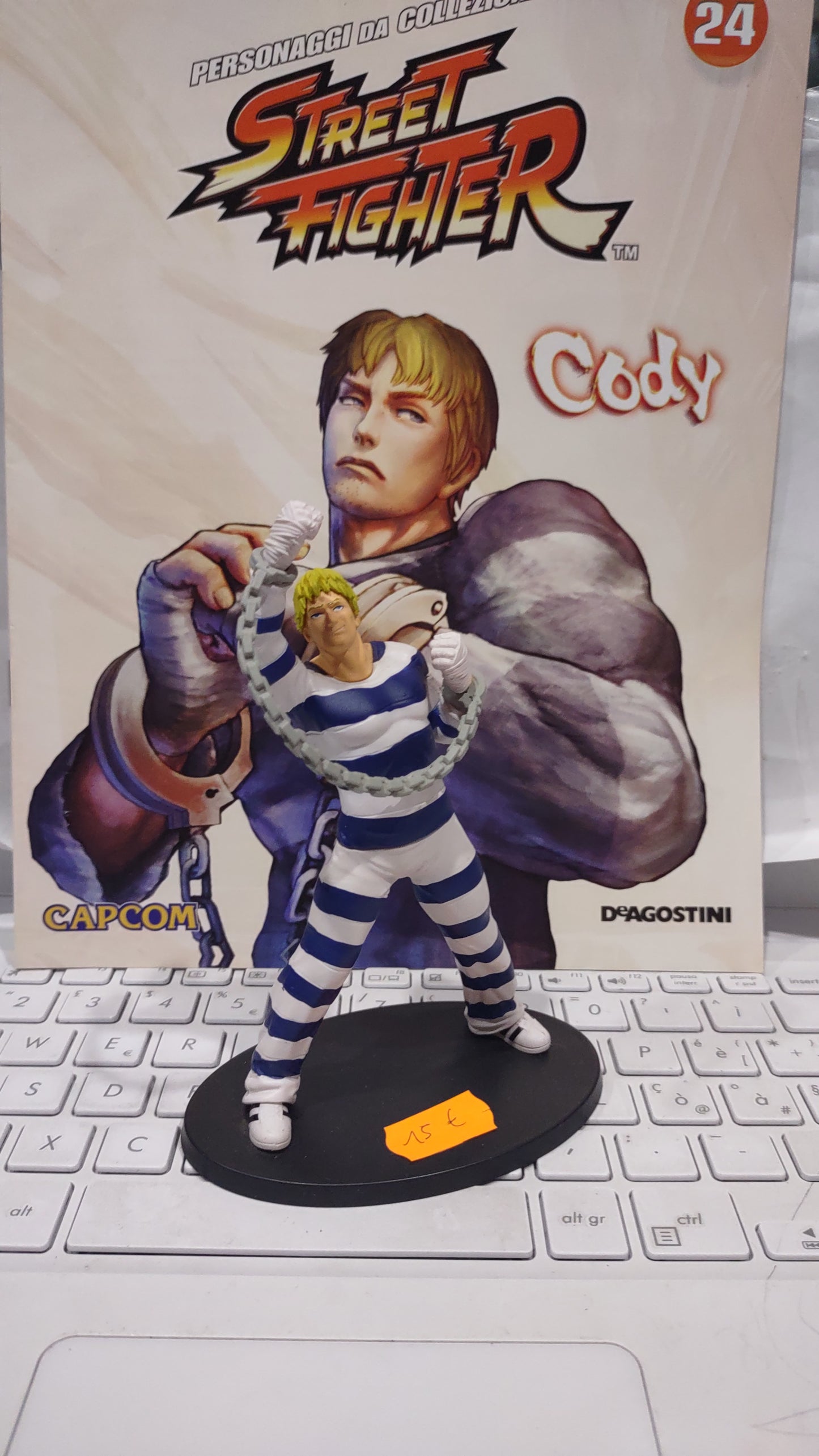 Action figure street fighter Cody de Agostini capcom