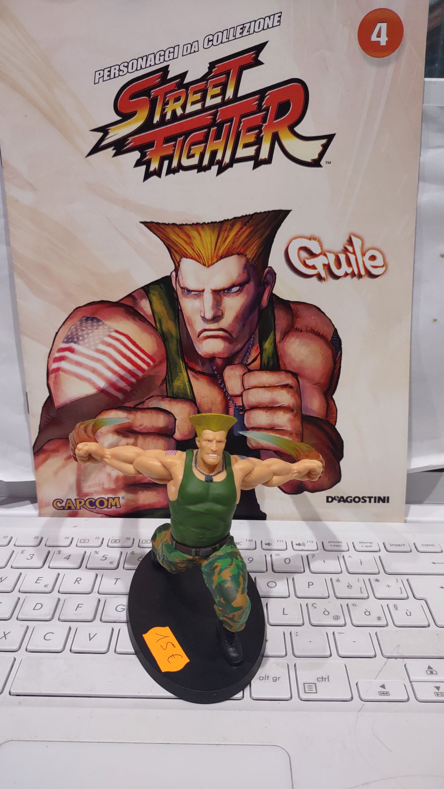 Action figure street fighter guile de Agostini capcom