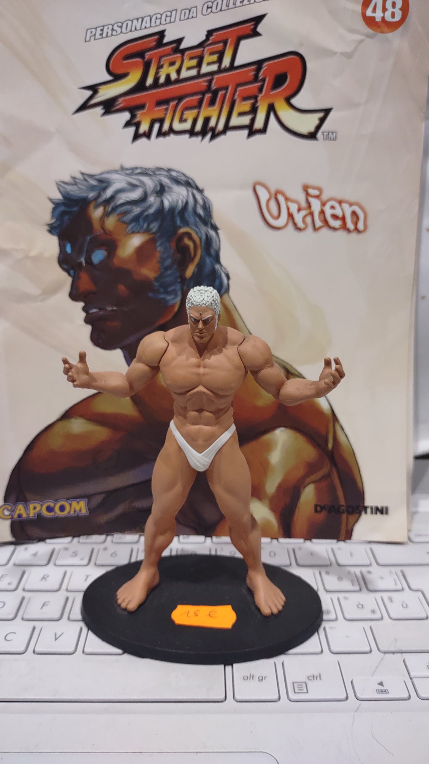 Action figure street fighter urien de Agostini capcom