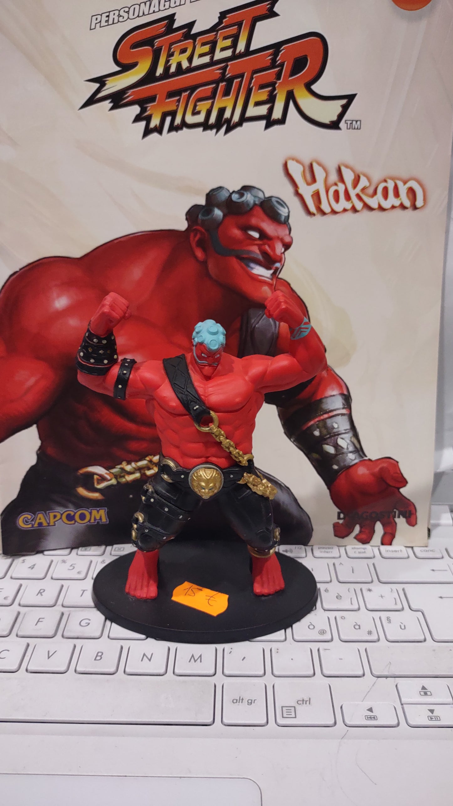 Action figure street fighter hakan de Agostini capcom