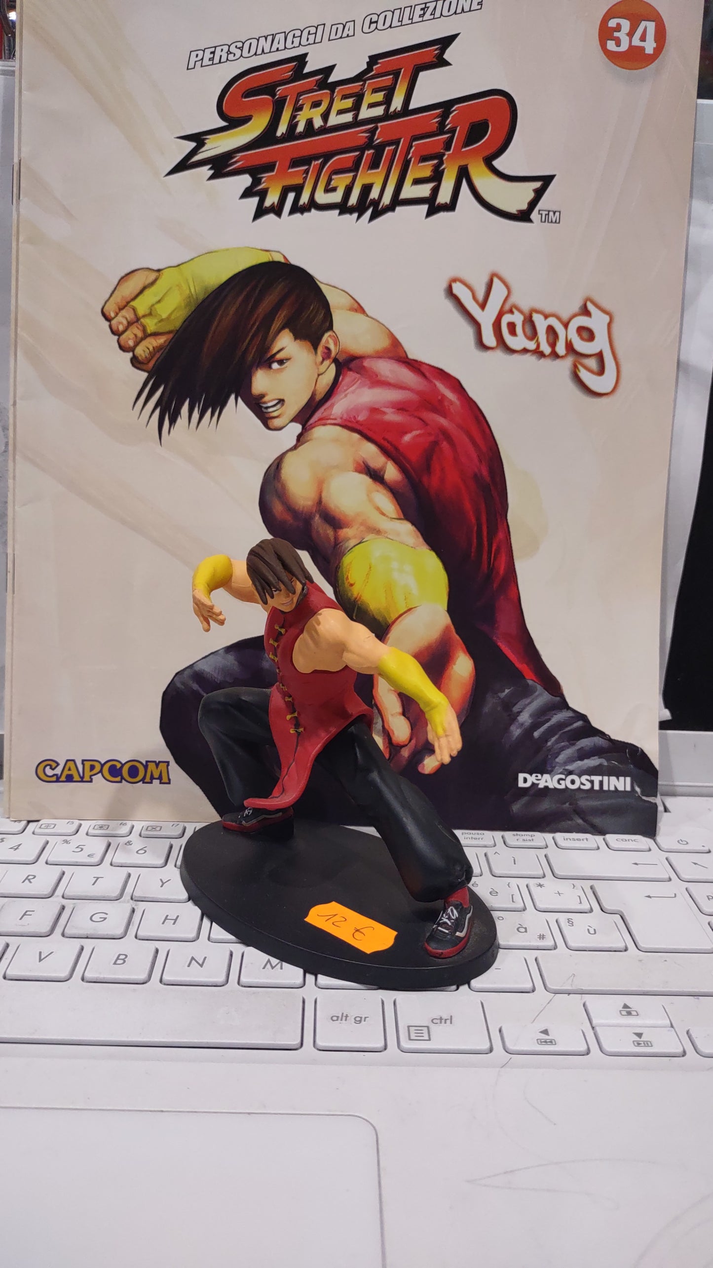 Action figure street fighter Yang de Agostini capcom