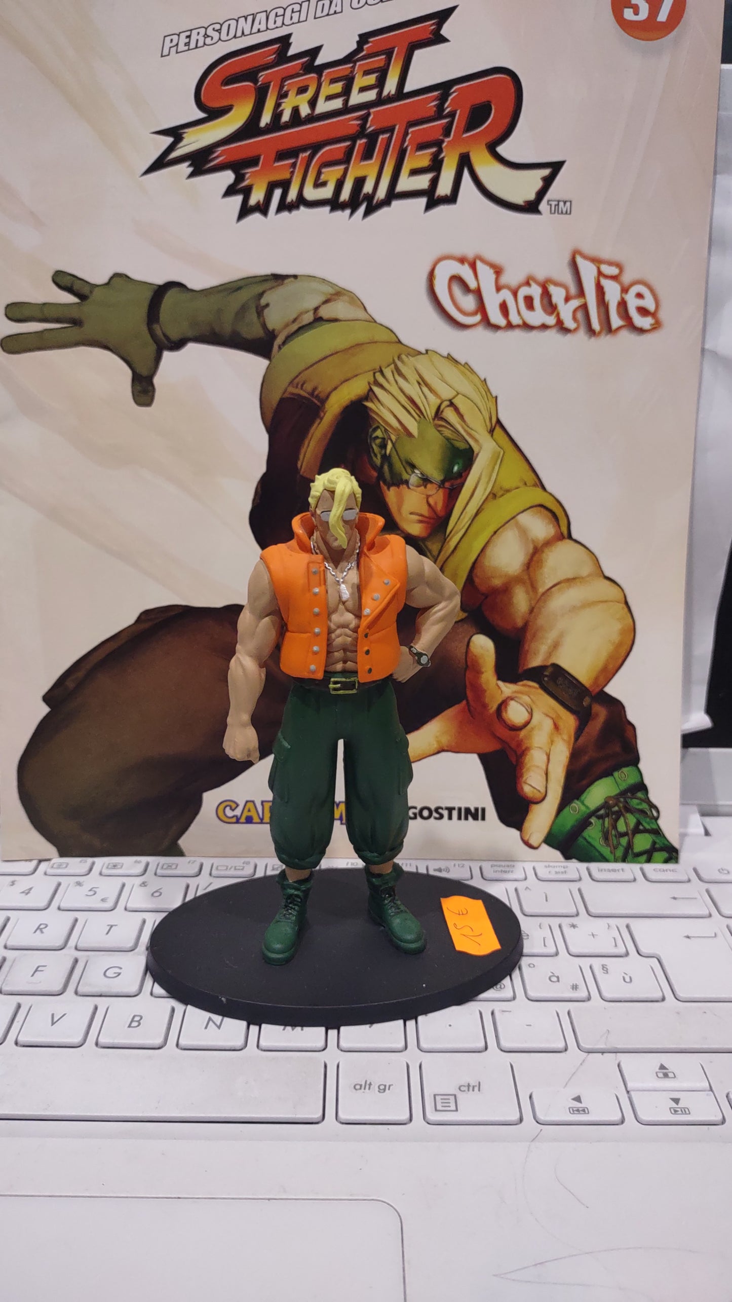 Action figure street fighter Charlie de Agostini capcom