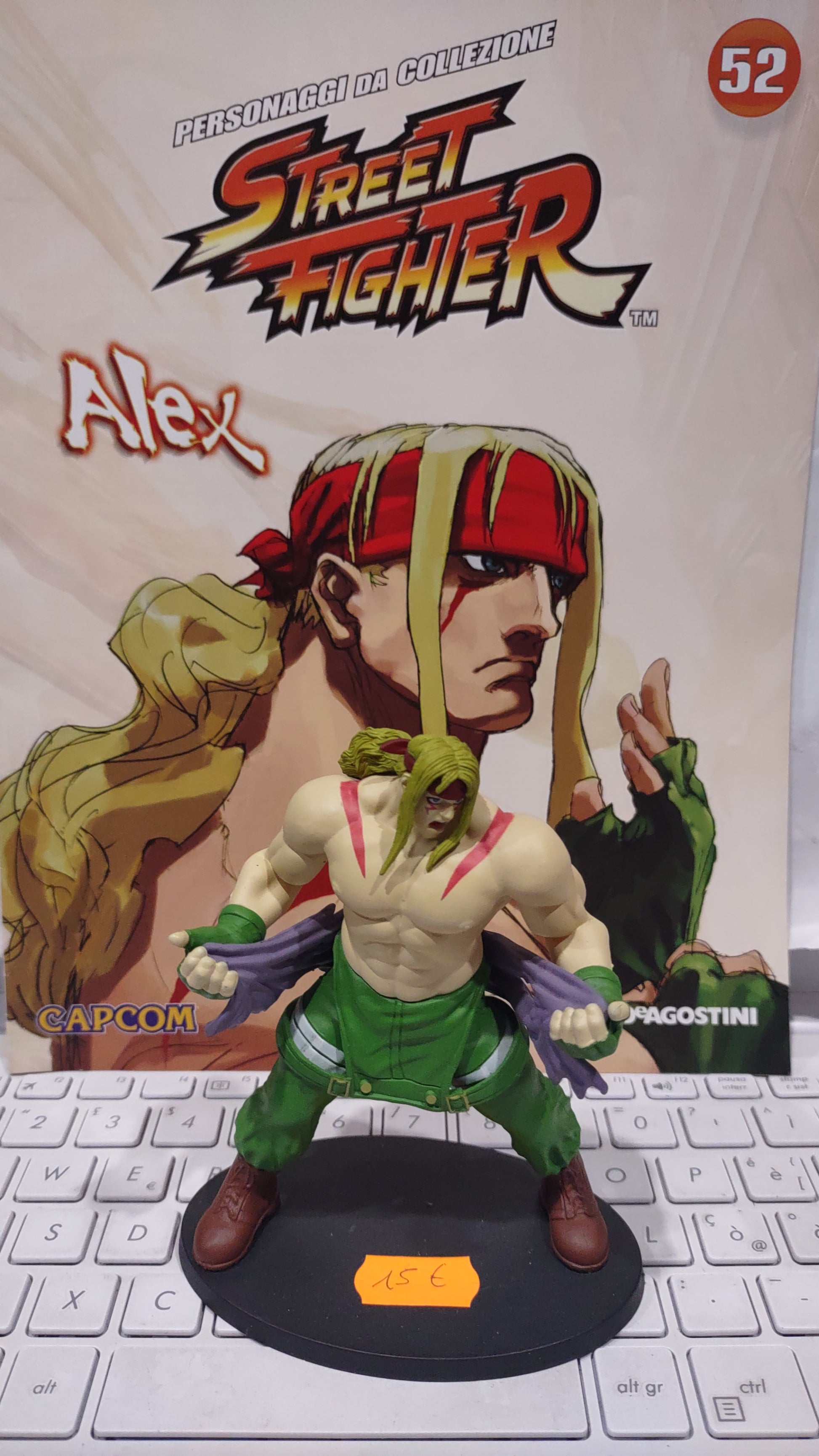 Figurine Street Fighter Dan Capcom De Agostini action figure Figurine Street Fighter Dan Capcom De Agostini action figure