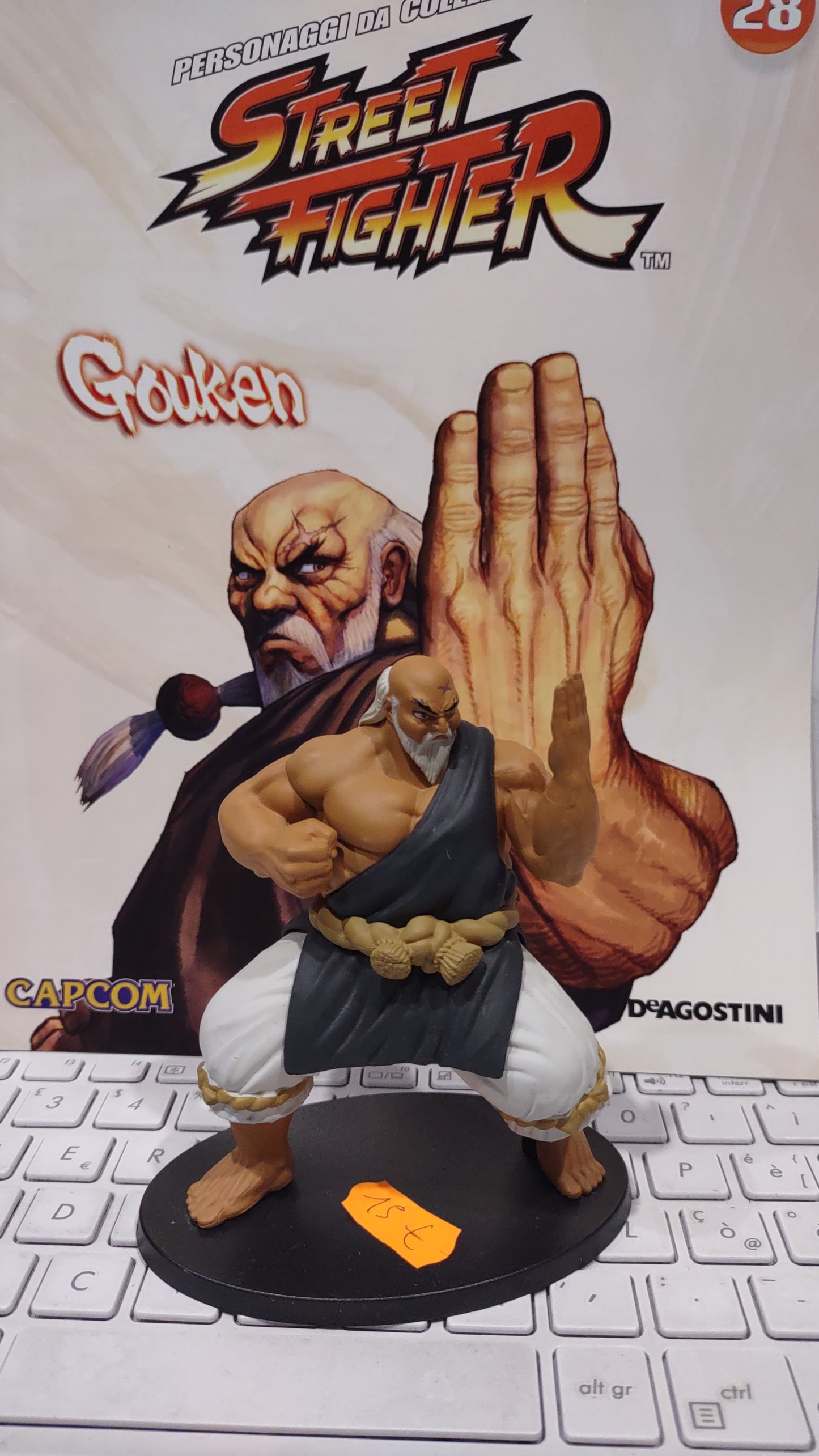 Action figure street fighter gouken de Agostini capcom