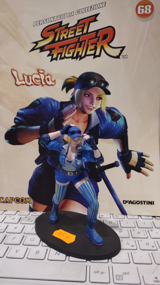 Action figure street fighter Lucia de Agostini capcom