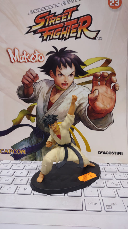 Action figure street fighter Makoto de Agostini capcom