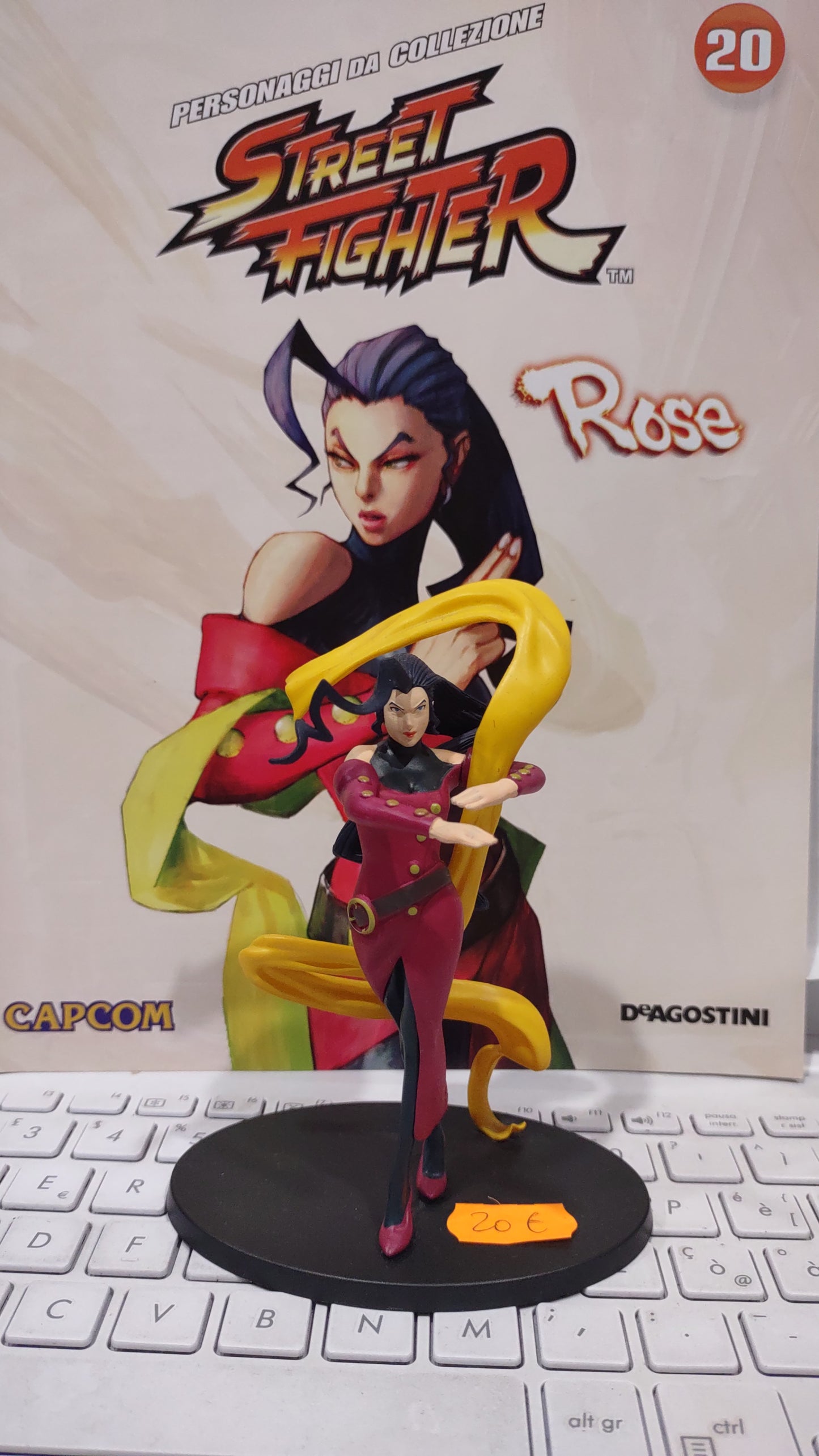 Action figure street fighter rose de Agostini capcom