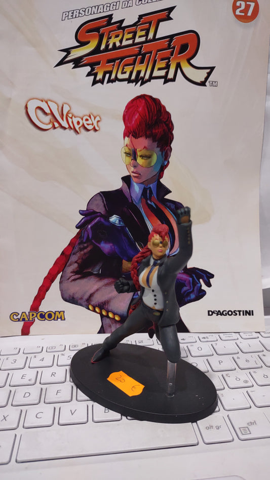 Action figure street fighter viper de Agostini capcom