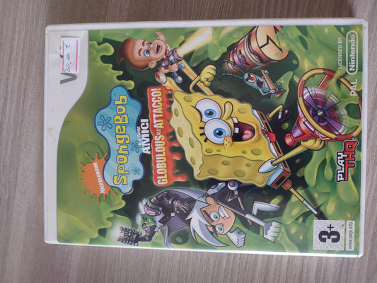 Gioco Nintendo Wii Spongebob e i suoi amici globulous all'attacco