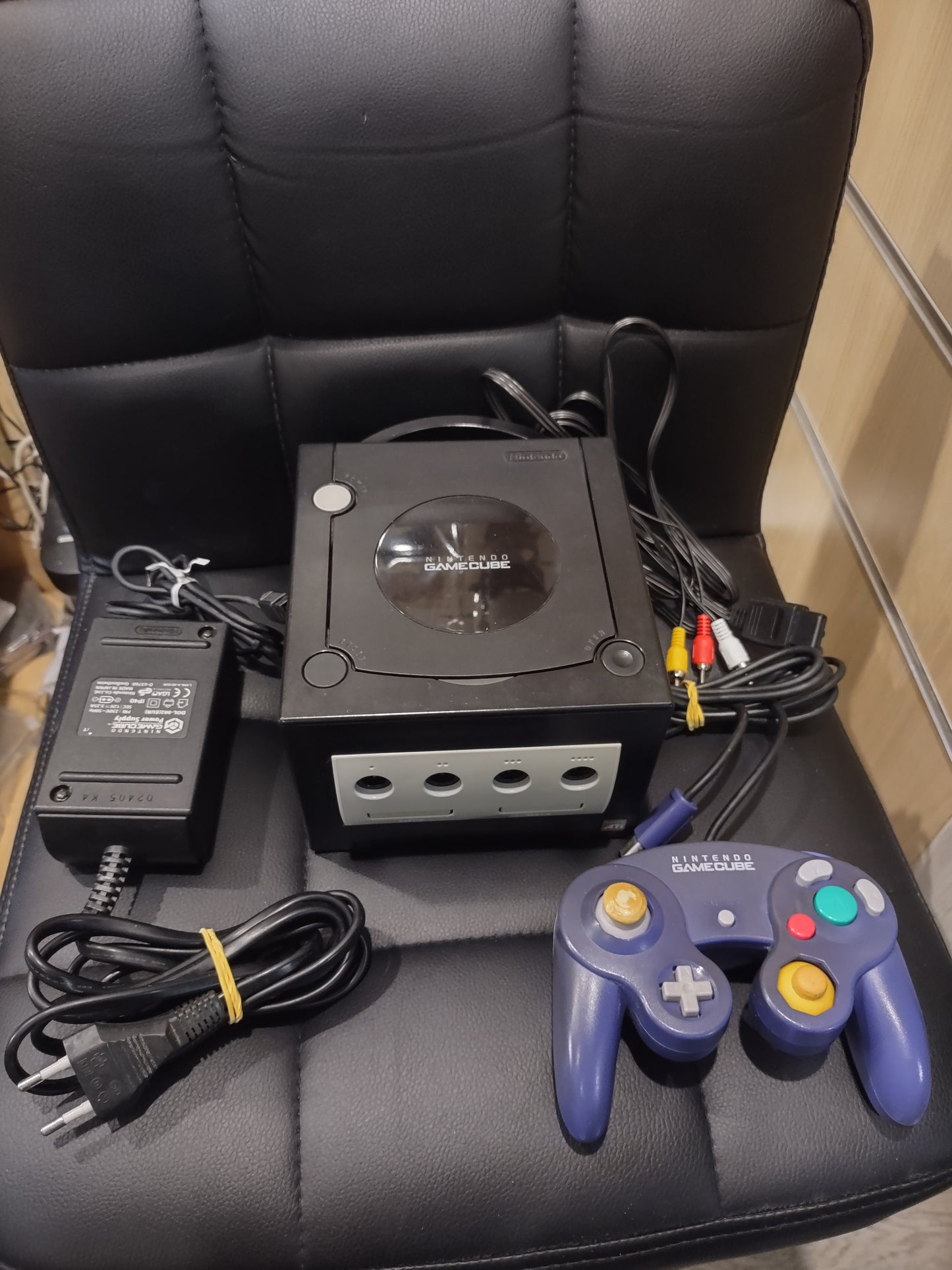 Console Nintendo game Cube GameCube black nero Eur