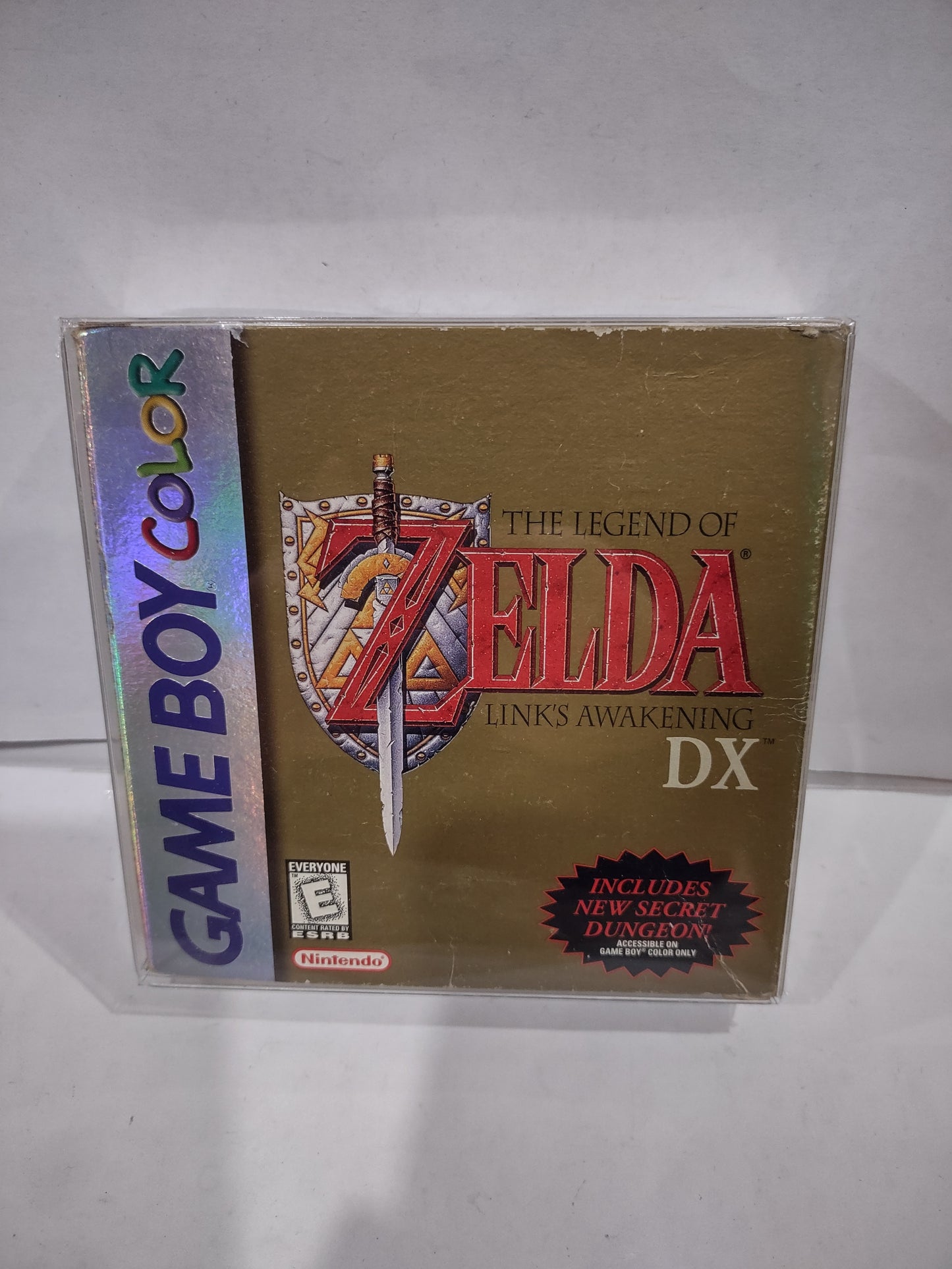 Gioco raro Nintendo gameboy color the Legend of Zelda Links awakening DX