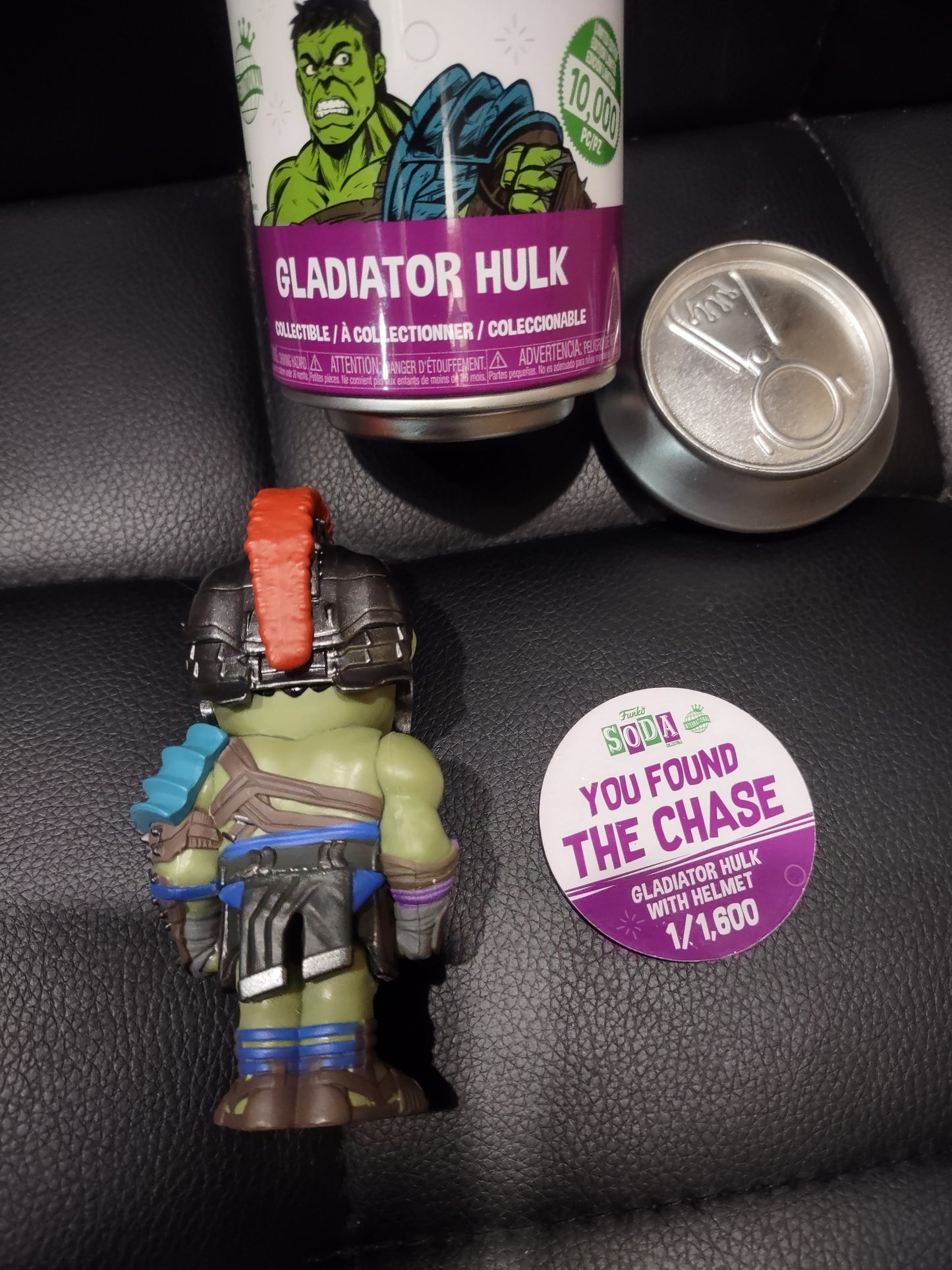 Action figure funko soda Marvel Hulk Chase 1600 Limited edition