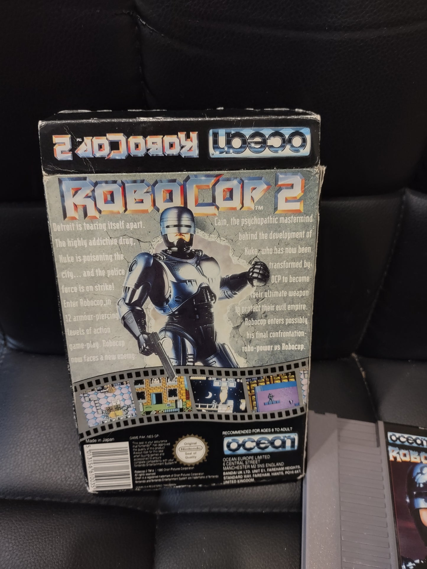 Gioco Nintendo NES Robocop 2 PAL A Ocean game