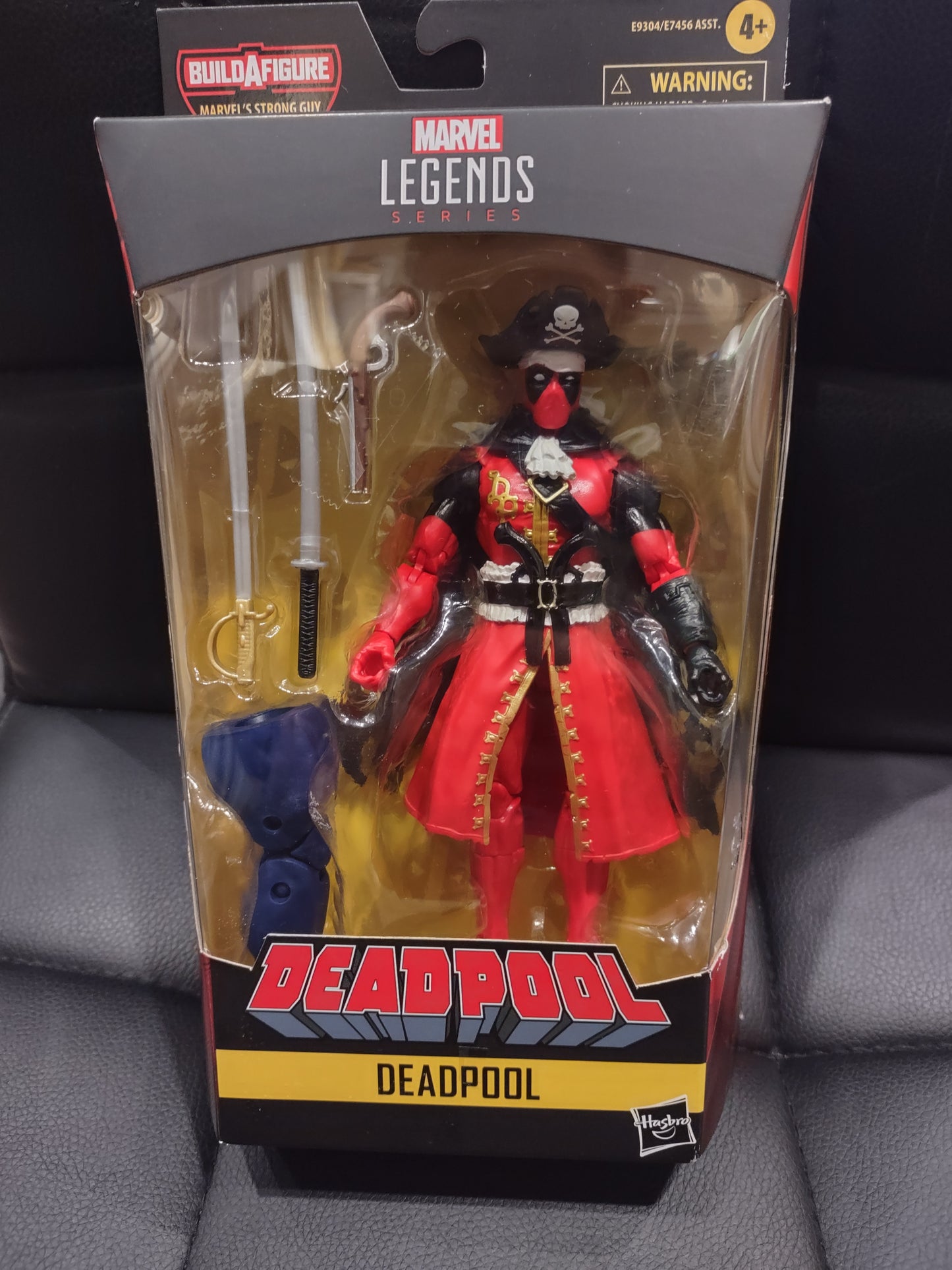 Action figure Marvel Legends Deadpool pirate