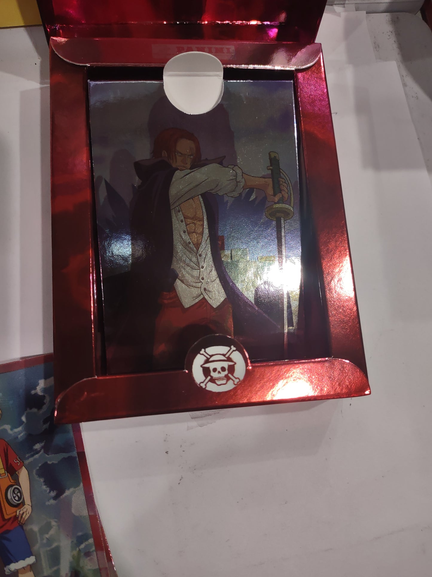 Panini collectors box limited edition One piece film Red