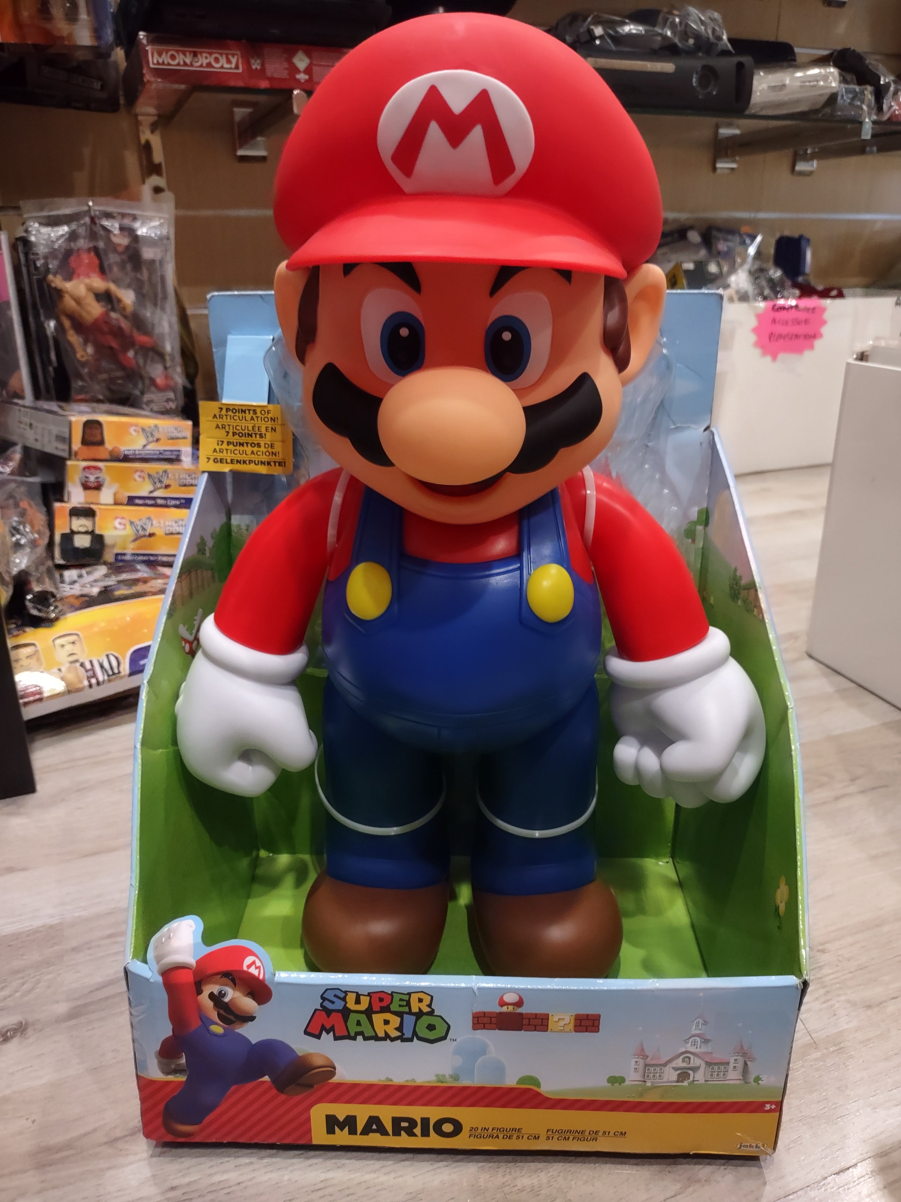 Figura mario bros 50 cm deals