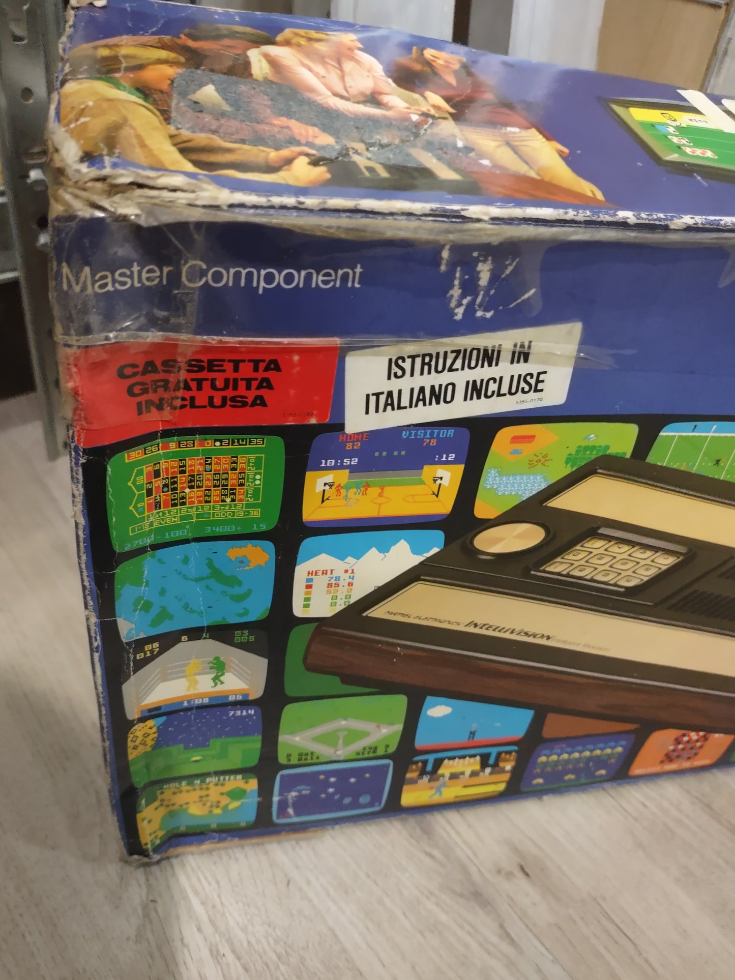 Console videogame vintage intellivision Mattel electronic