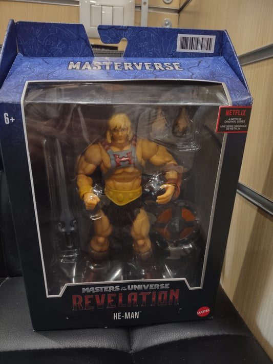 Action figure masters of the universe revelation he-man Mattel