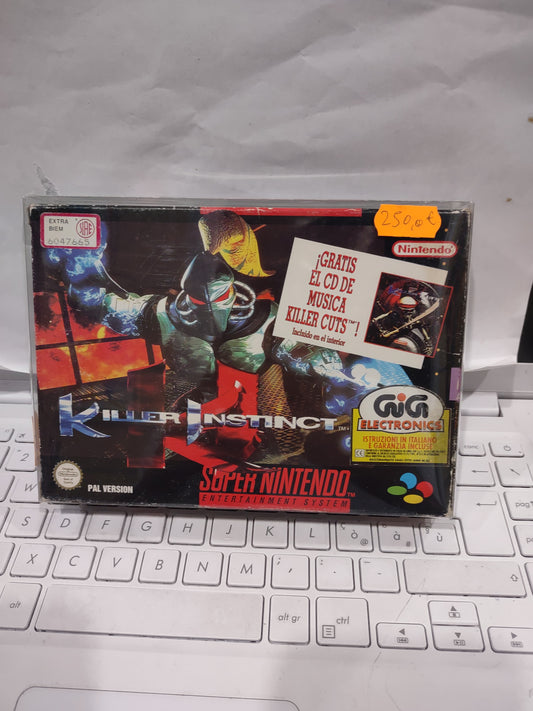 Gioco Nintendo SNES super Nintendo killer instinct gig