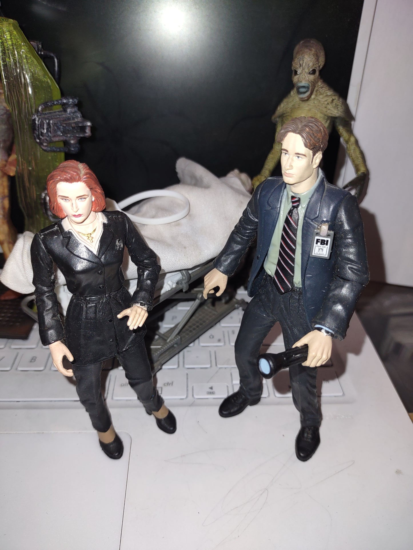 Lotto action figure horror serie TV X-Files ufo