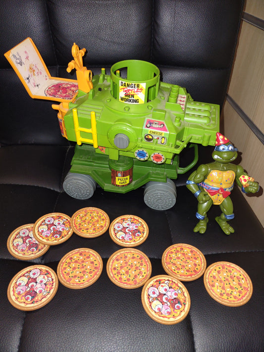 Tmnt ninja turtles playmates spara pizze più Leonardo