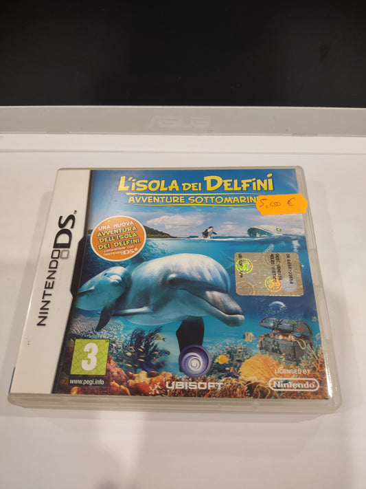 Gioco Nintendo Ds l'isola dei delfini avventure sottomarine