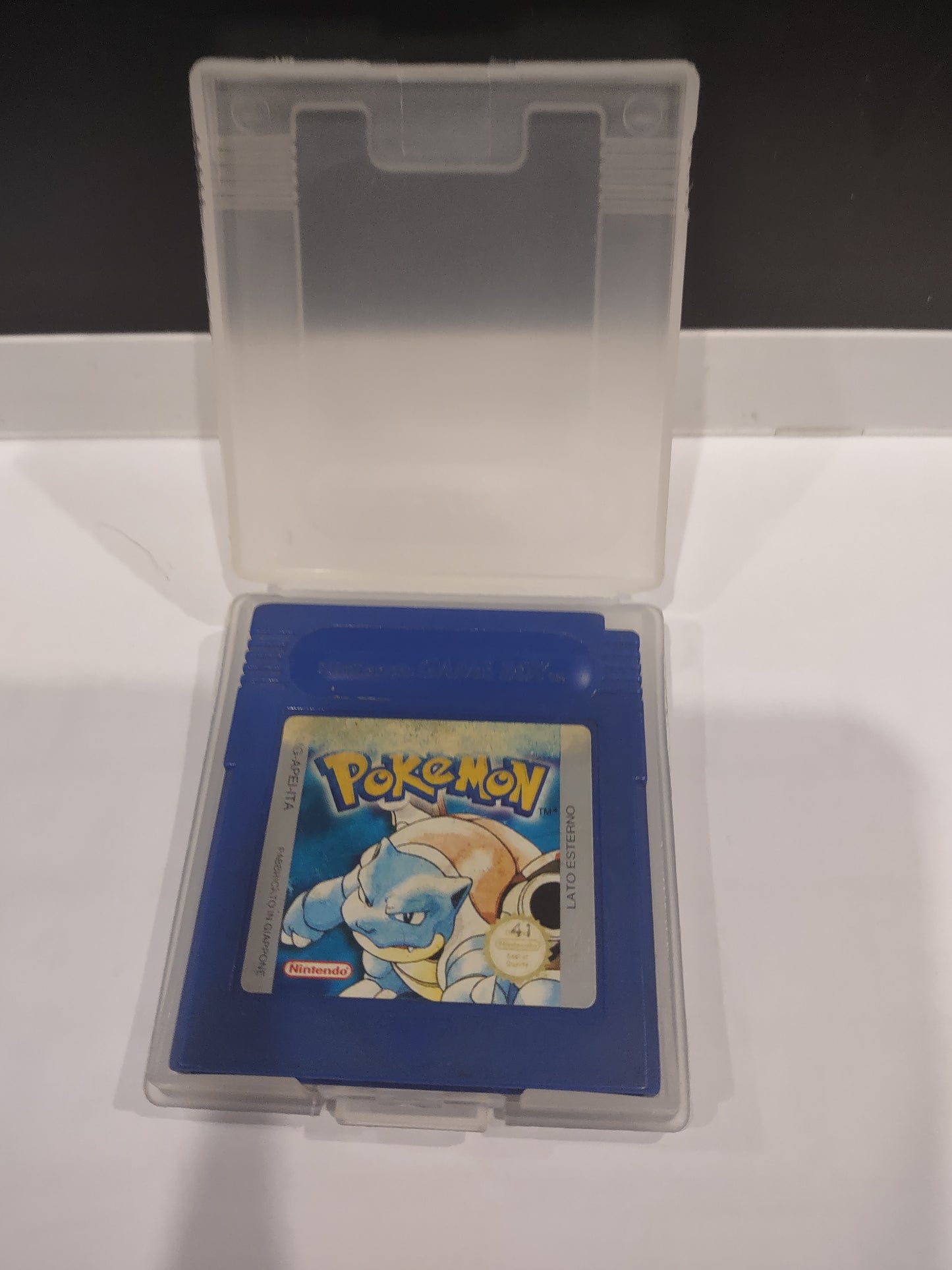 Gioco Gameboy Nintendo Pokemon blu ita