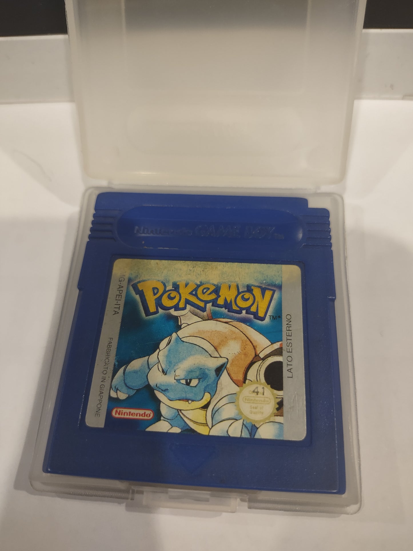 Gioco Gameboy Nintendo Pokemon blu ita