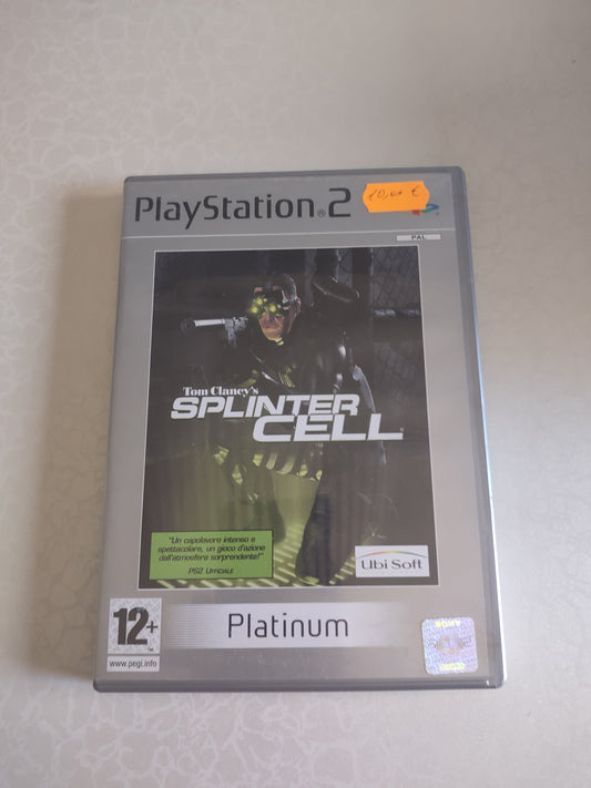 Gioco PlayStation PS2 Tom clancy's Splinter Cell 1 Platinum