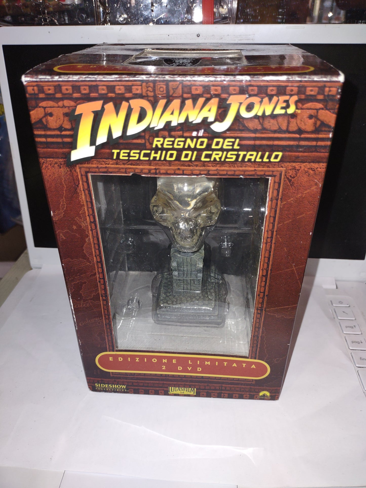 Cofanetto edizione limitata 2 DVD indiana Jones e il regno del teschio di cristallo