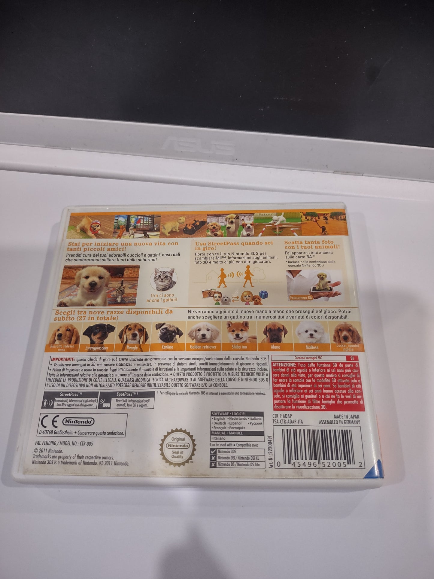 Gioco Nintendo 3ds Nintendogs + cats