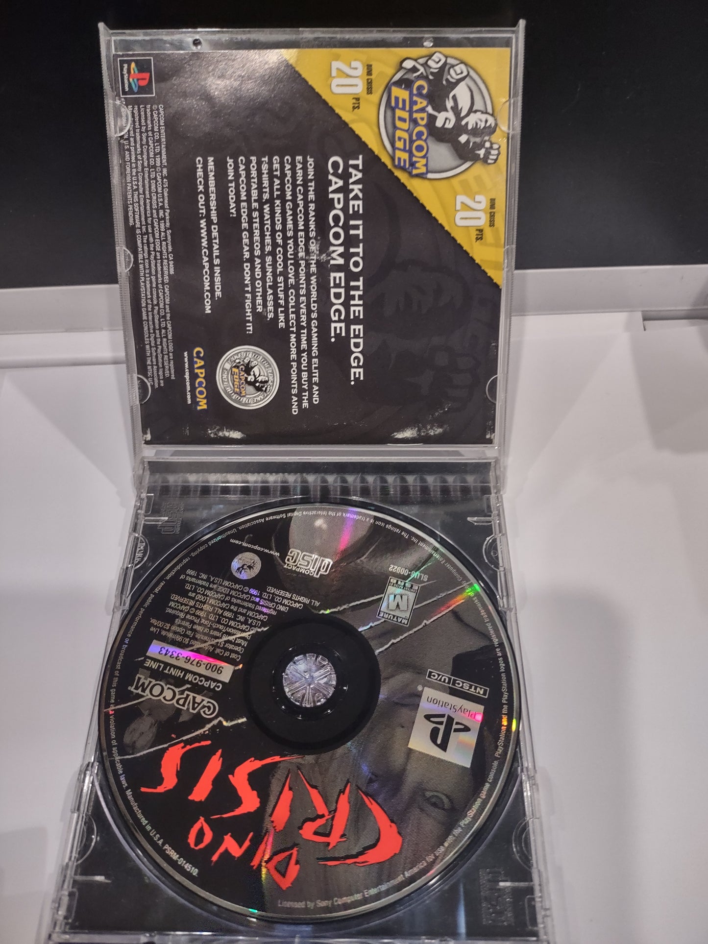 Gioco PlayStation PS1 ntsc Dino crisis capcom
